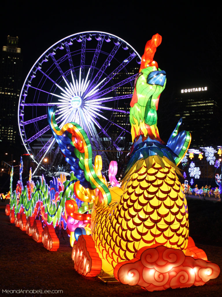 Atlanta Chinese Lantern Festival Downtown Atlanta Me and Annabel Lee